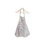 Delantal de Cocina Vintage con Flores y Bolsillo para Mujer 70cm - Miniatura 5