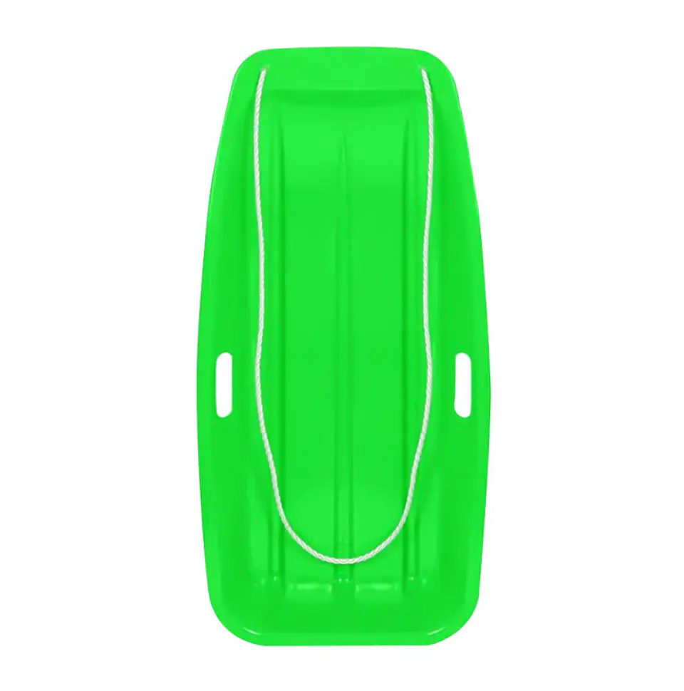 Trineo De Nieve Plástico Para Niños 64.5cm Con Cuerda 10