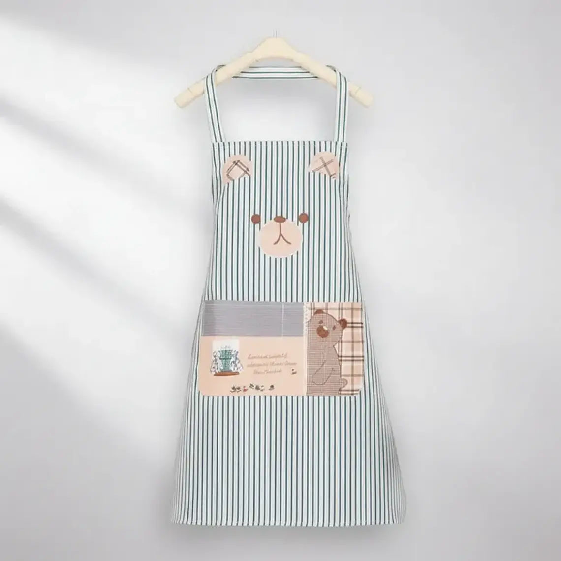 Delantal de cocina genérico resistente Ositos kawaii 70cm 1