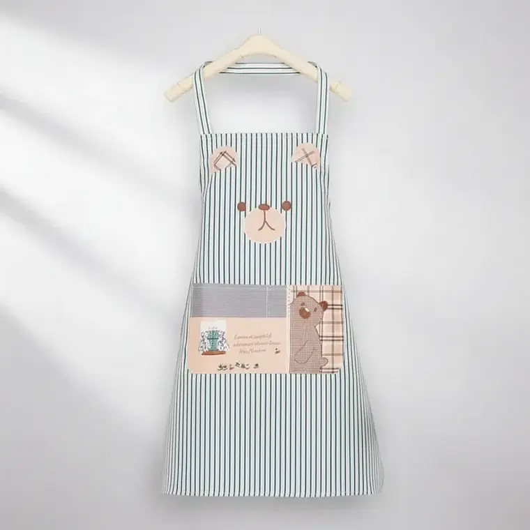 Delantal de cocina genérico resistente Ositos kawaii 70cm 1
