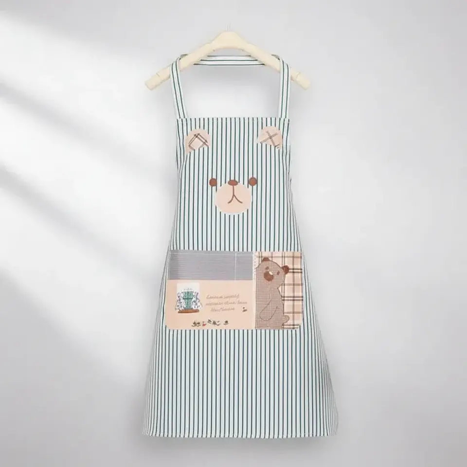 Delantal de cocina genérico resistente Ositos kawaii 70cm 1