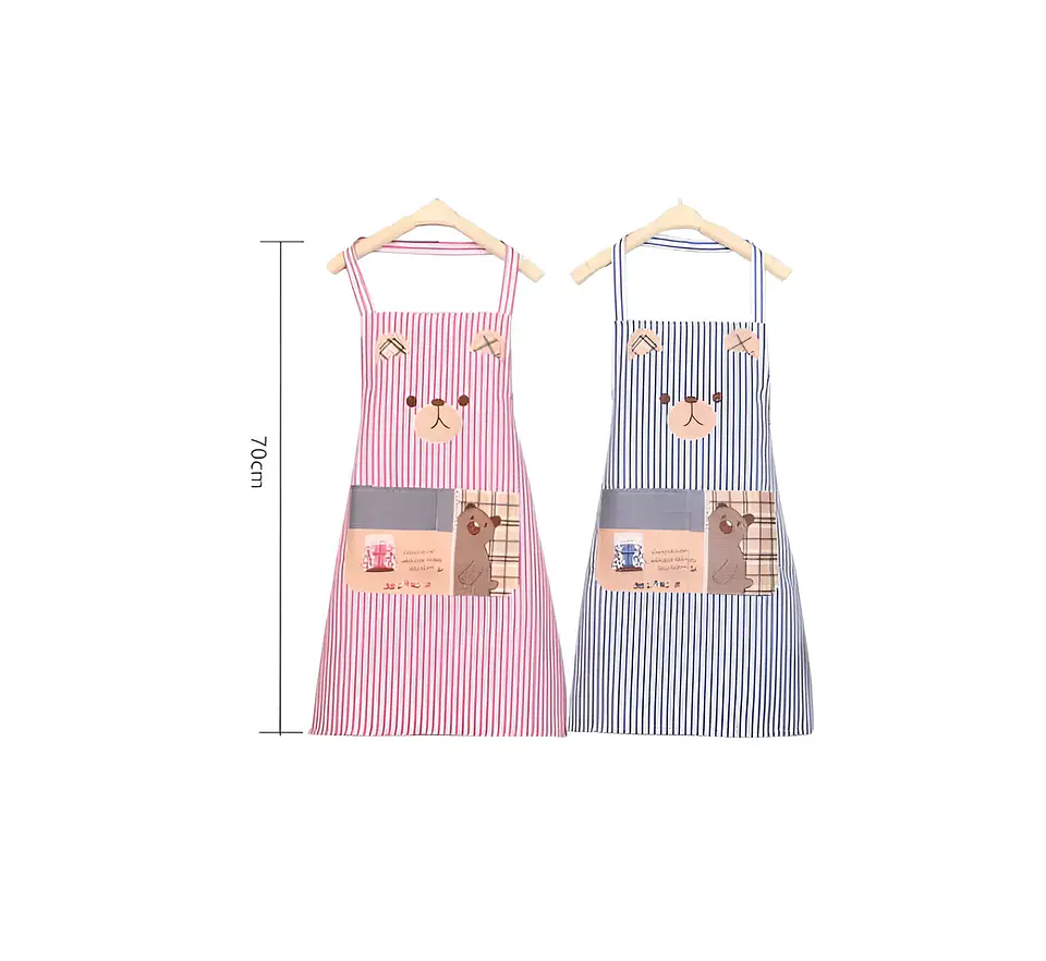 Delantal de cocina genérico resistente Ositos kawaii 70cm 5