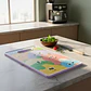 Tabla de Cortar Cocina Diseño Monstruos Kawaii Colores 23x37cm - Miniatura 4