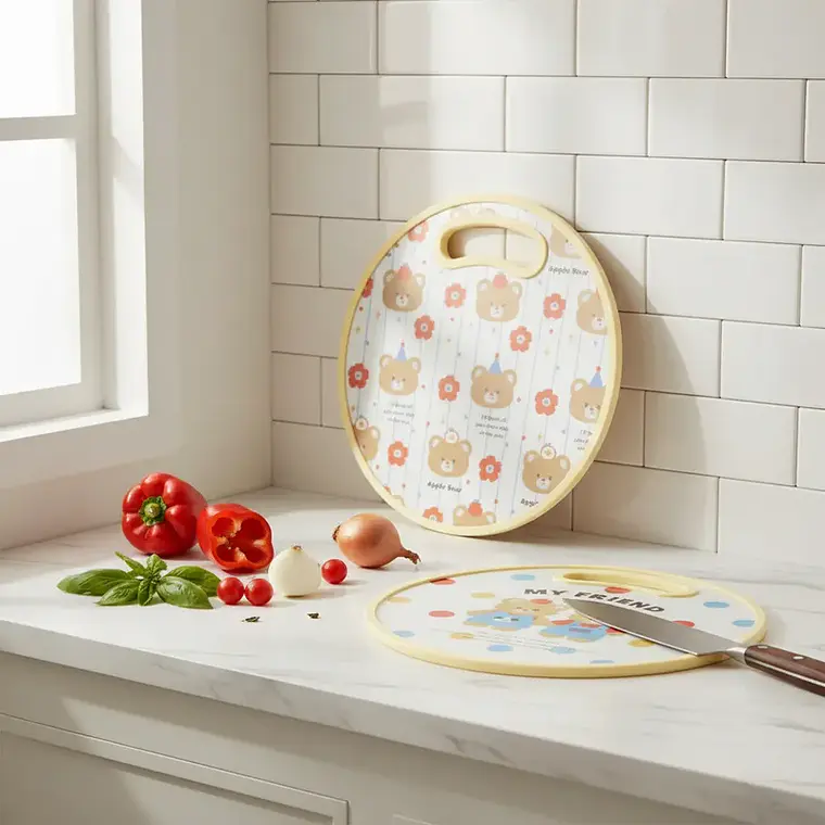 Tabla de picar redonda 30 cm Genérica 2