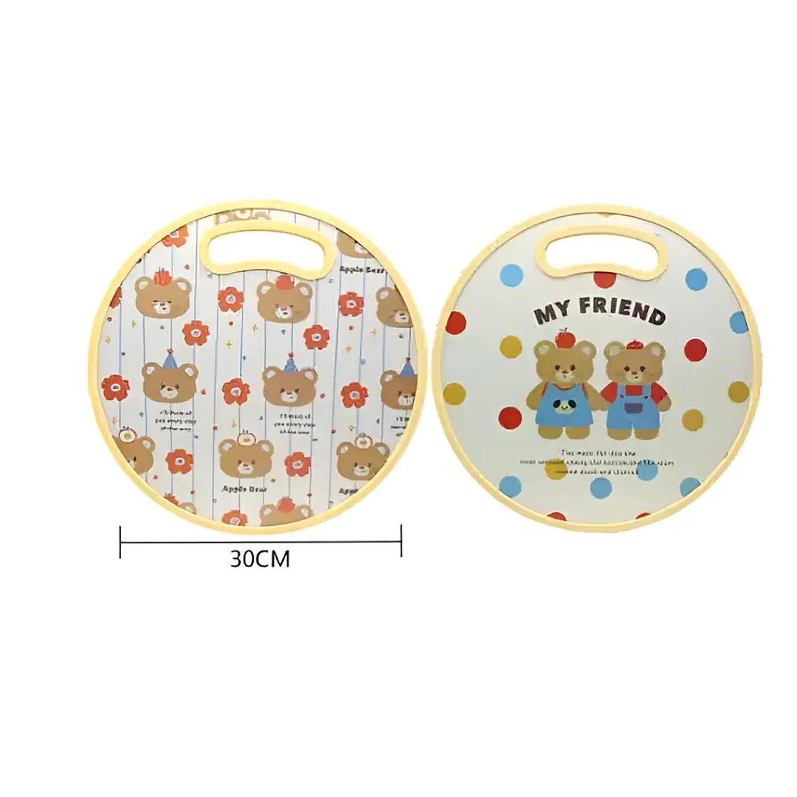 Tabla de picar redonda 30 cm Genérica 3