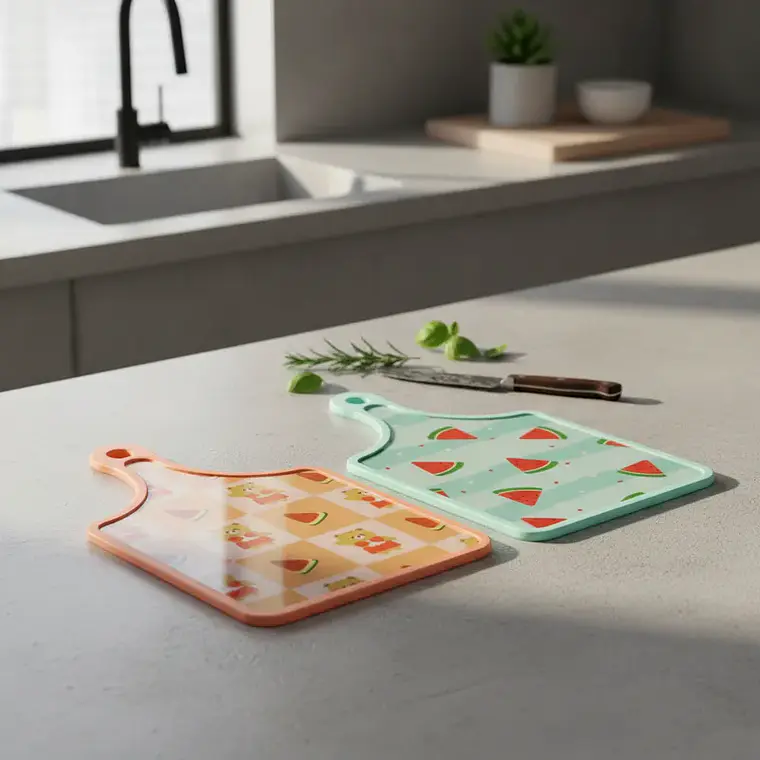 Tabla de Picar Cocina Diseño Zanahorias 30X19CM 3