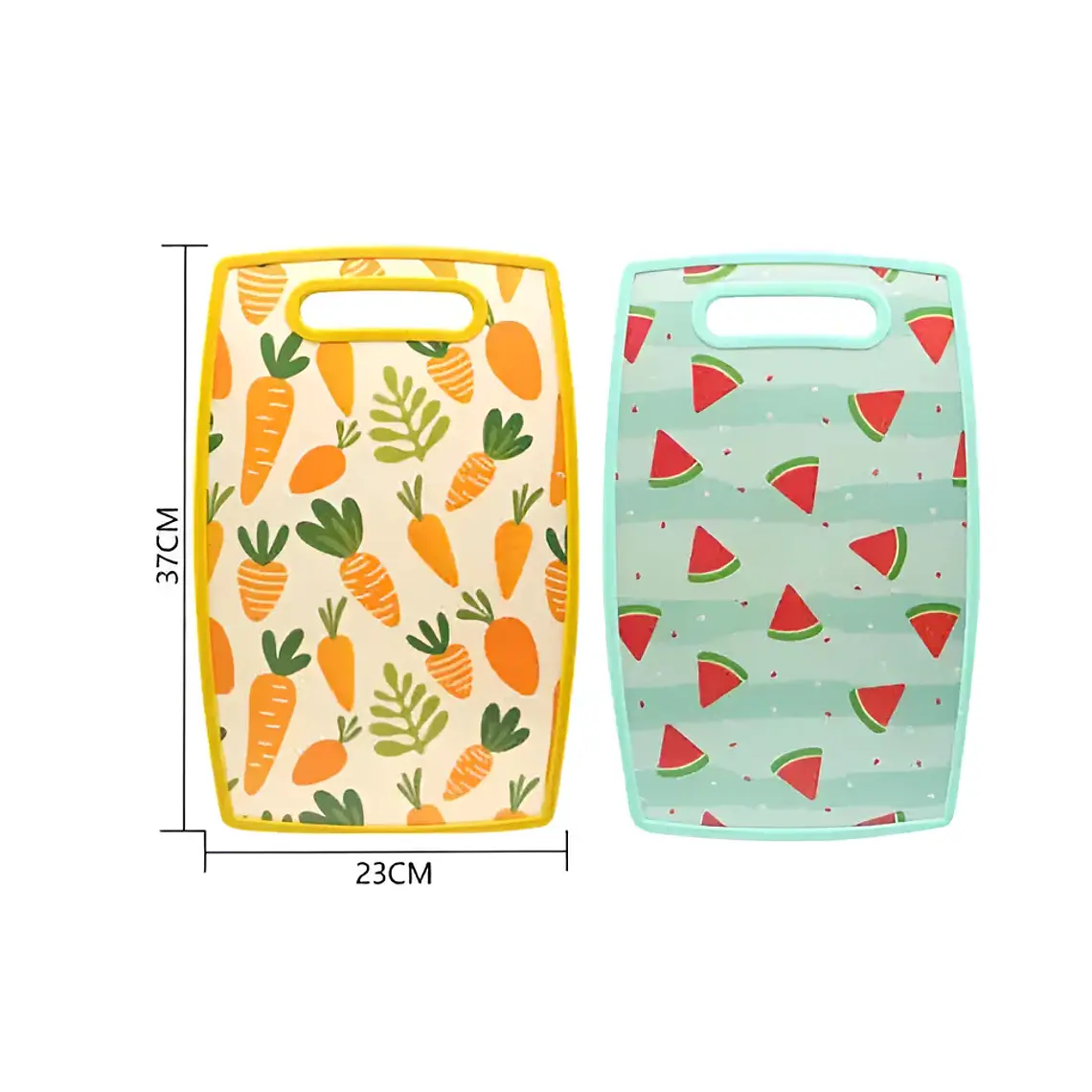 Tabla de Picar Plástica con Diseño Kawaii 37x23cm 6