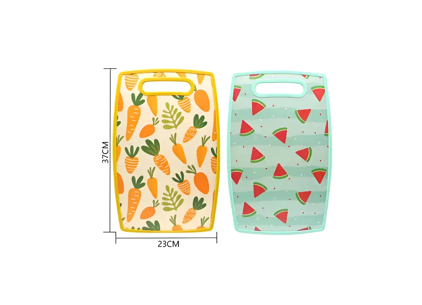 Tabla de Picar Plástica con Diseño Kawaii 37x23cm 6