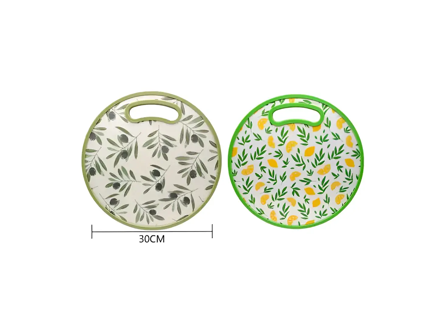 Tabla de Picar Redonda con Diseños varios 30cm 4