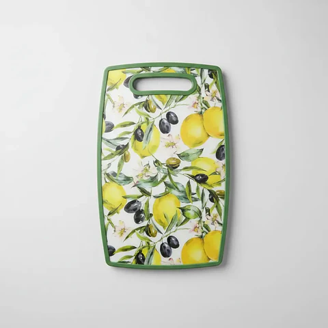 Tabla de Picar Cocina Diseño Limones 37X23CM