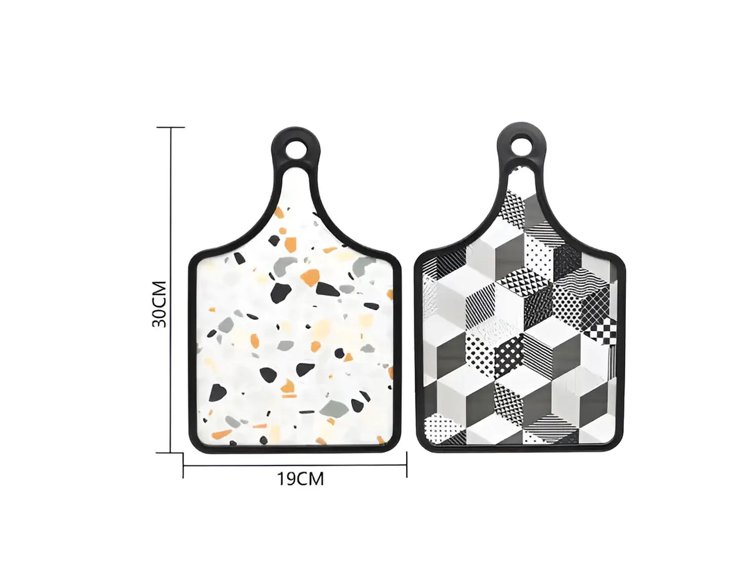 Tabla de Picar Cocina Diseño Moderno con Frase 30x19cm 4