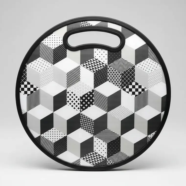 Tabla de picar redonda 30x30 cm Genérica 2