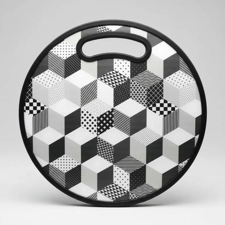 Tabla de picar redonda 30x30 cm Genérica 2