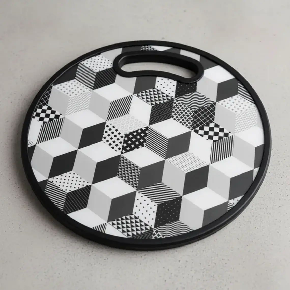 Tabla de picar redonda 30x30 cm Genérica 3