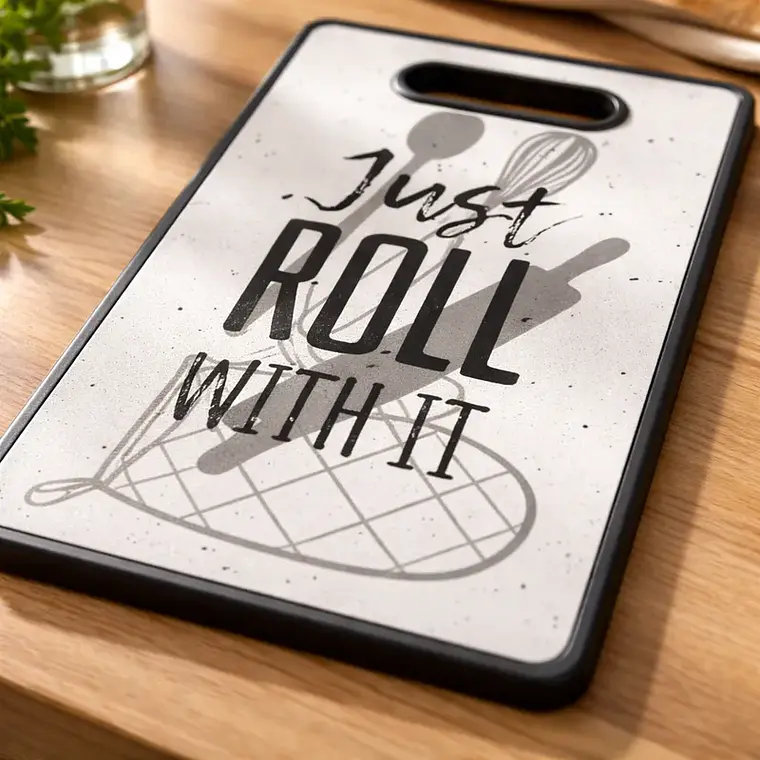 Tabla de Cortar para Cocina con Diseño 37x23cm 4