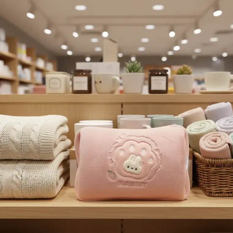 Guatero Eléctrico De Felpa 18x25 Cm Diseño Animalitos 1