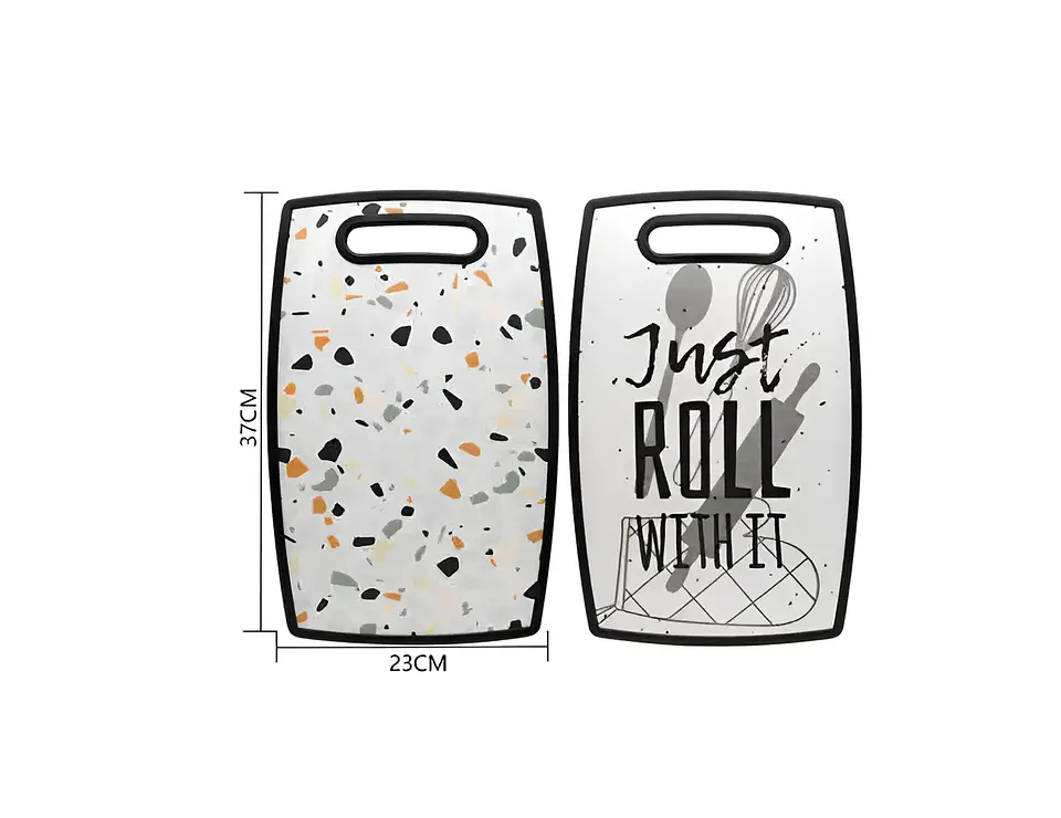 Tabla de Picar Cocina Diseño Geométrico 37x23cm 5