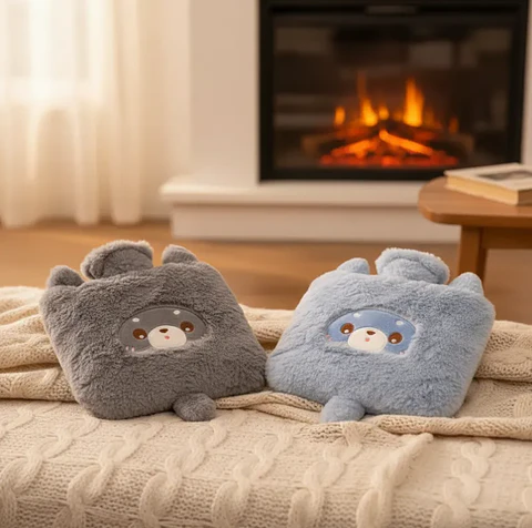 Guatero De Mano Peluche Kawaii Animalitos Bolsa Agua Caliente