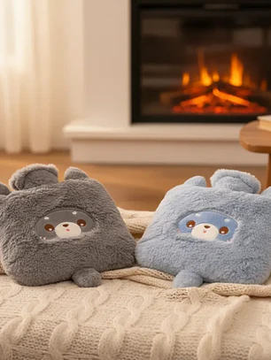 Guatero De Mano Peluche Kawaii Animalitos Bolsa Agua Caliente