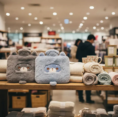 Guatero De Mano Peluche Kawaii Animalitos Bolsa Agua Caliente
