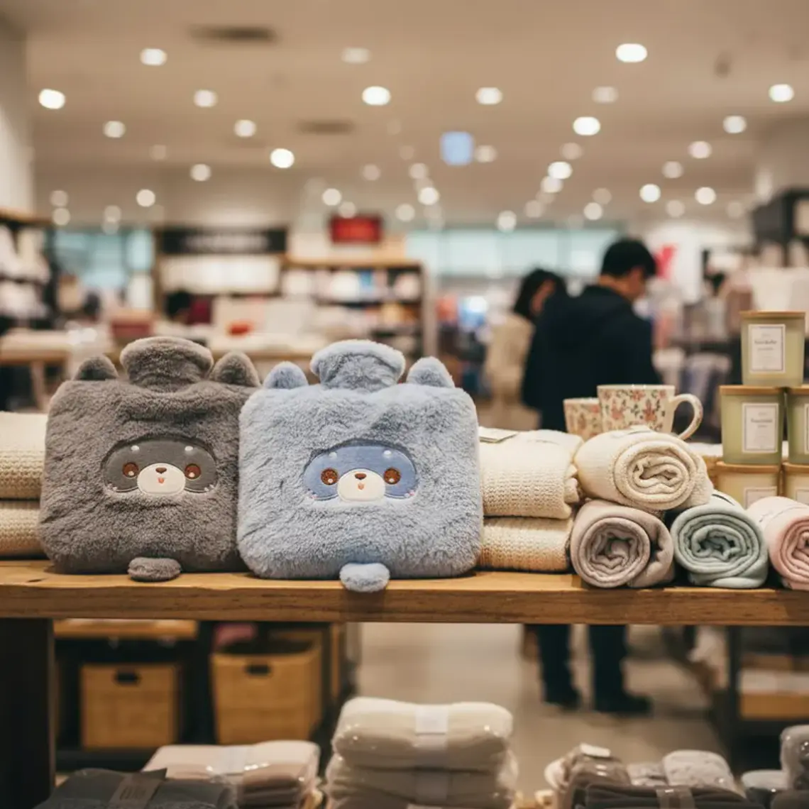 Guatero De Mano Peluche Kawaii Animalitos Bolsa Agua Caliente 1