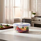 Pote Contenedor Hermético Redondo Plástico 16.5x8cm Cocina - Miniatura 5