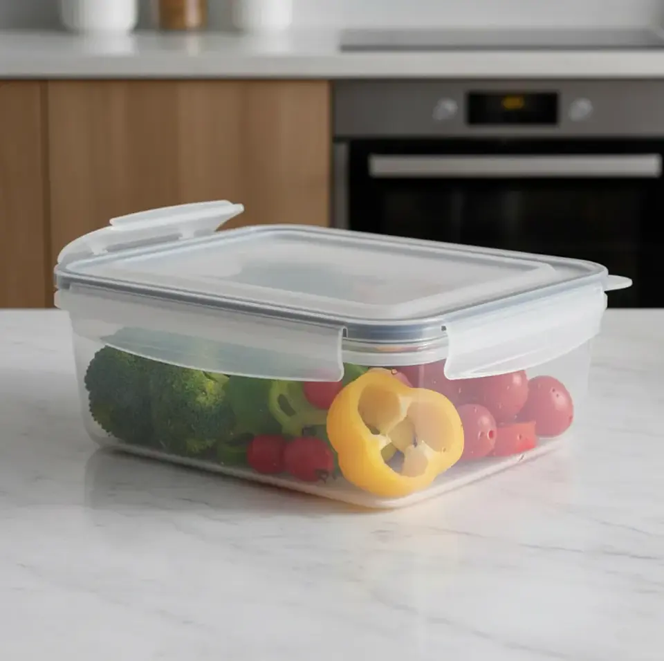 Set 6 Contenedores Herméticos De Plástico Para Alimentos Cocina 3