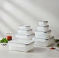 Set 6 Contenedores Herméticos De Plástico Para Alimentos Cocina - Miniatura 4