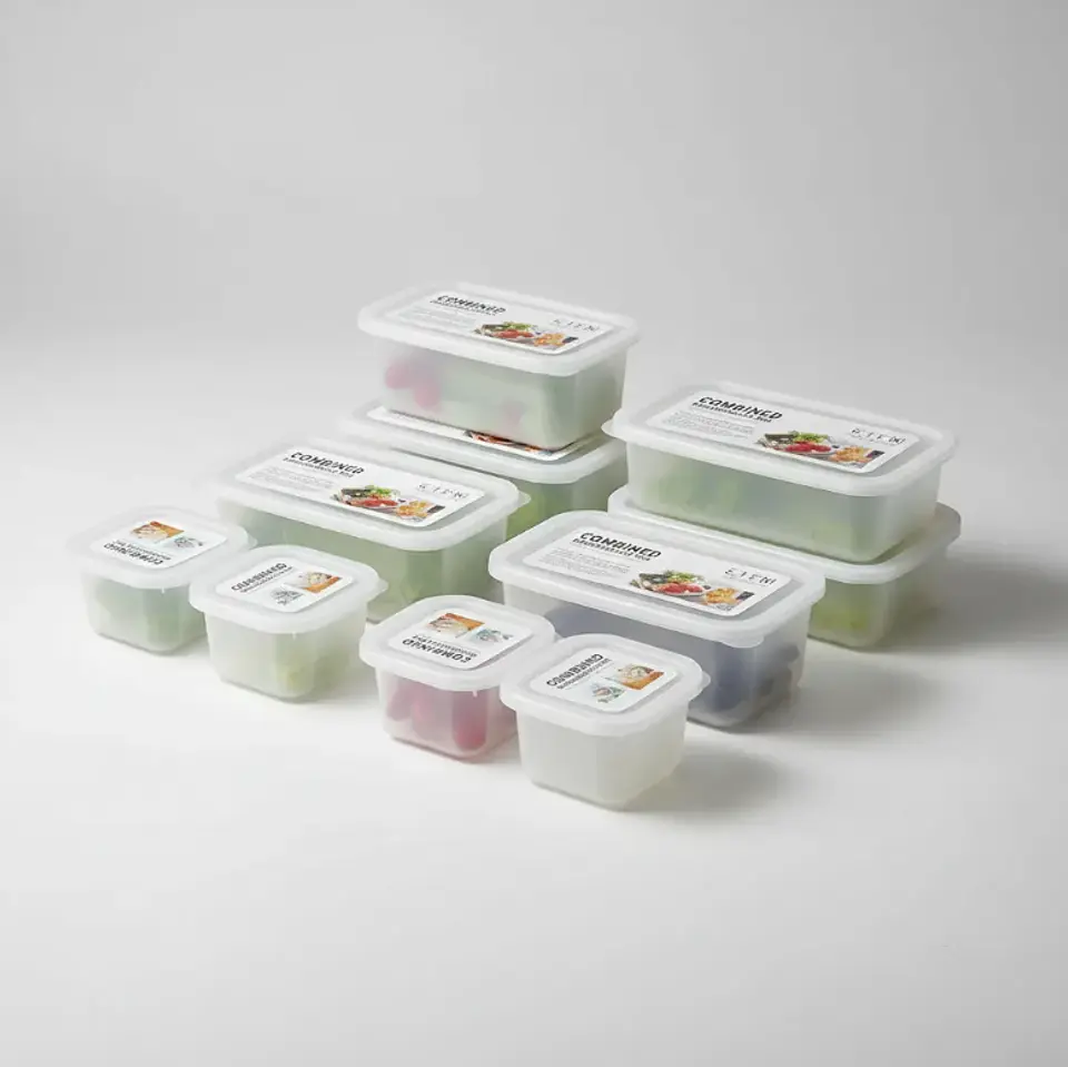 Set 6 Contenedores Potes Herméticos Plásticos Para Alimentos 2
