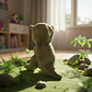 Peluche Dinosaurio T-rex Tiranosaurio Rex Juguete 25cm Suave - Miniatura 3
