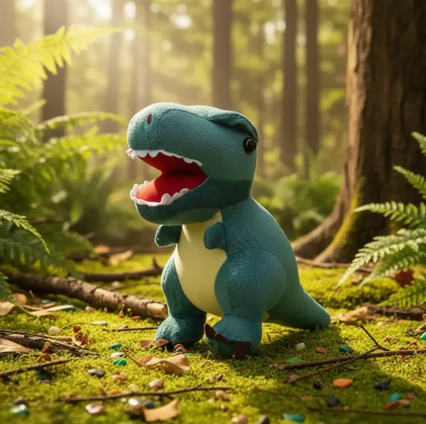 Peluche Dinosaurio T-rex Tiranosaurio Rex Juguete 25cm Suave 8
