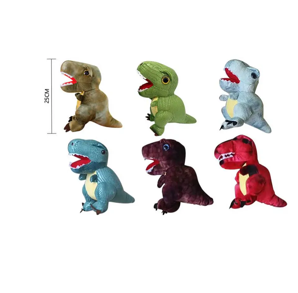 Peluche Dinosaurio T-rex Tiranosaurio Rex Juguete 25cm Suave 9