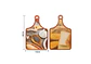 Tabla de Cortar Cocina con Mango Diseño Panes 30x19cm - Miniatura 5