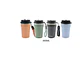 Vaso Térmico Para Café 400ml Portátil Con Tapa Y Correa - Miniatura 3