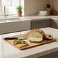 Tabla De Picar Plástica Para Cocina Con Diseño De Panes 37X23CM - Miniatura 4