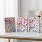 Set x12 Bolsa de Regalo Mediana Flores 3D Pastel 18x24x8.5cm - Miniatura 4