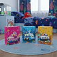 Set x12 Bolsa De Regalo Infantil Submarino 3D Grande 40x31x12cm - Miniatura 8