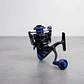 Carrete De Pesca Spinning MA6000 Metálico Negro Y Azul - Miniatura 2