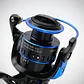 Carrete De Pesca Spinning MA6000 Metálico Negro Y Azul - Miniatura 5