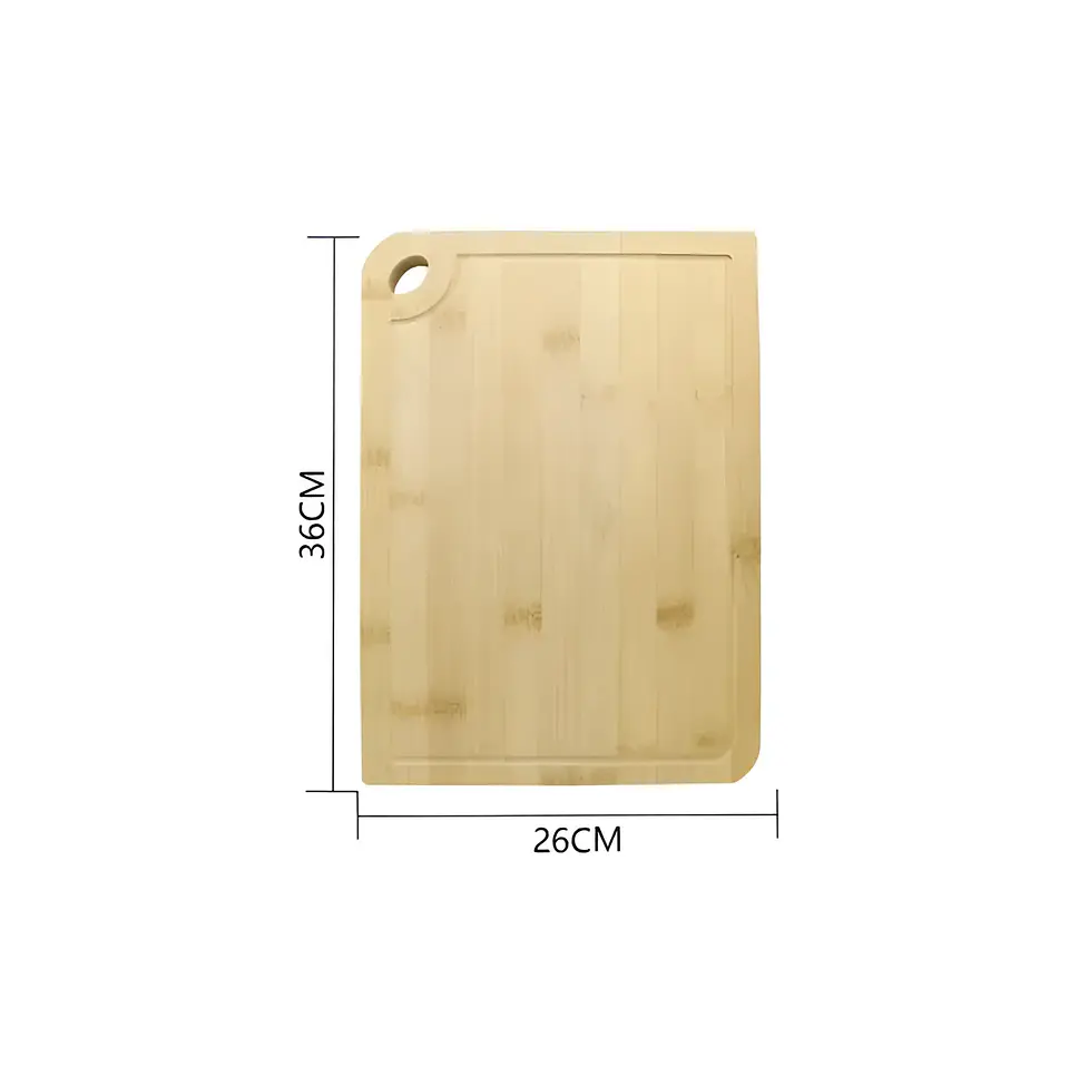 Tabla de Cortar Rectangular 36x26 cm con Borde 5