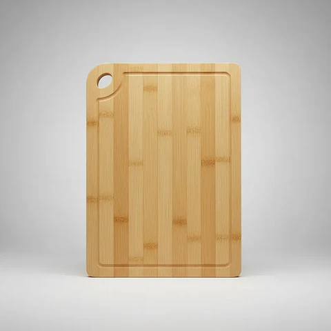 Tabla de Cortar Rectangular 34x24cm con Ranura y Agujero
