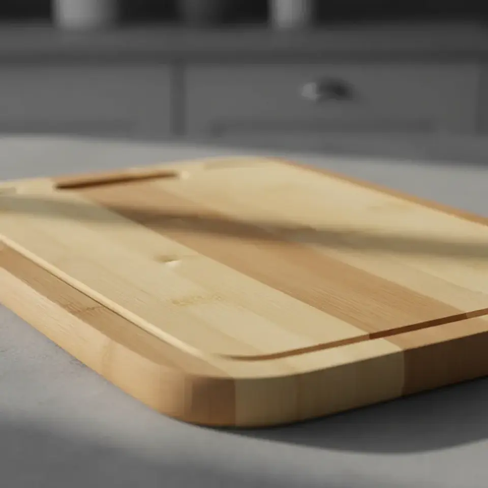 Tabla de Cortar 40x30 cm con Asa Rectangular bordes redondos 2