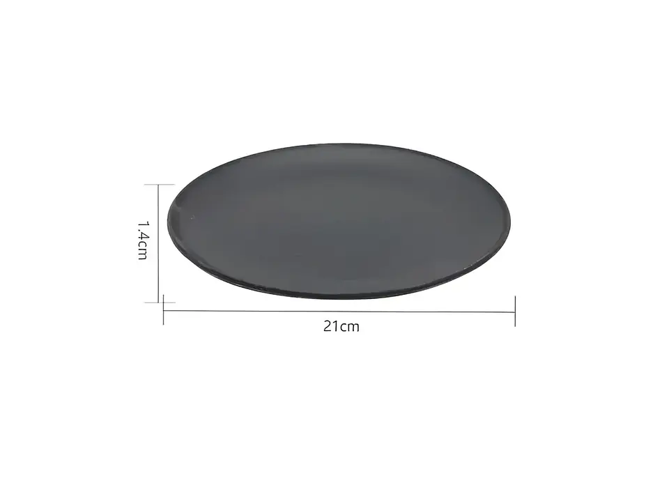 Bandeja plana genérica para servir 21 cm hogar 2