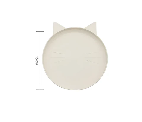 Plato bandeja Infantil Diseño Gato 15 cm surtido.