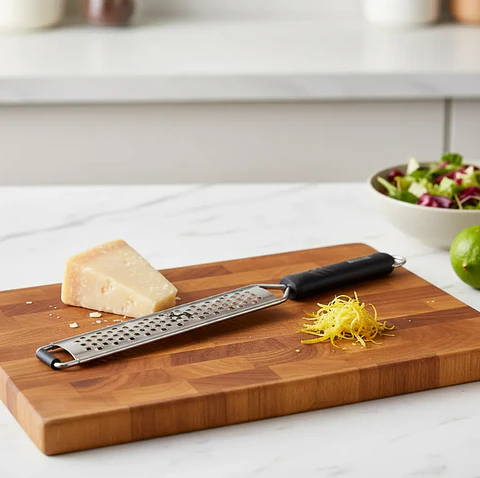 Rallador Fino Zester Acero Inoxidable Para Queso Y Cítricos