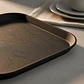 Bandeja Plástica Antideslizante 41x37 cm Negra - Miniatura 5