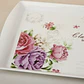 Bandeja Plástica Rectangular 45cm Diseño Floral Varios - Miniatura 2