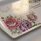 Bandeja de Servir Vintage con Flores 40 cm - Miniatura 2