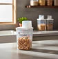 Contenedor Hermético Dispensador De Alimentos Cocina 950ml - Miniatura 2