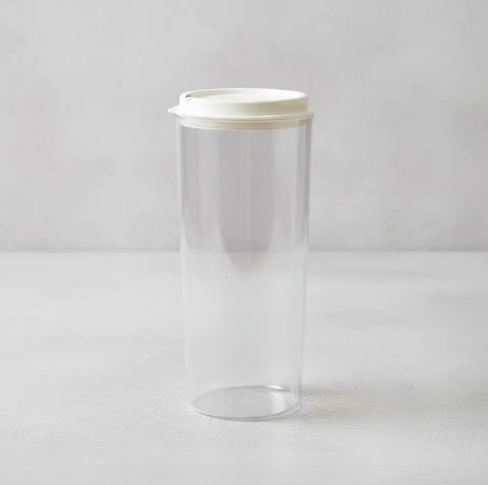 Frasco Contenedor Hermético Alto 1500ml Para Alimentos Cocina 4